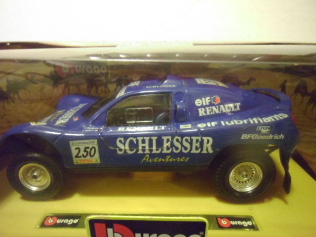Burago Renault Shlesser 2000 Buggy Paris-Le Caire 1/26 Die Cast | eBay