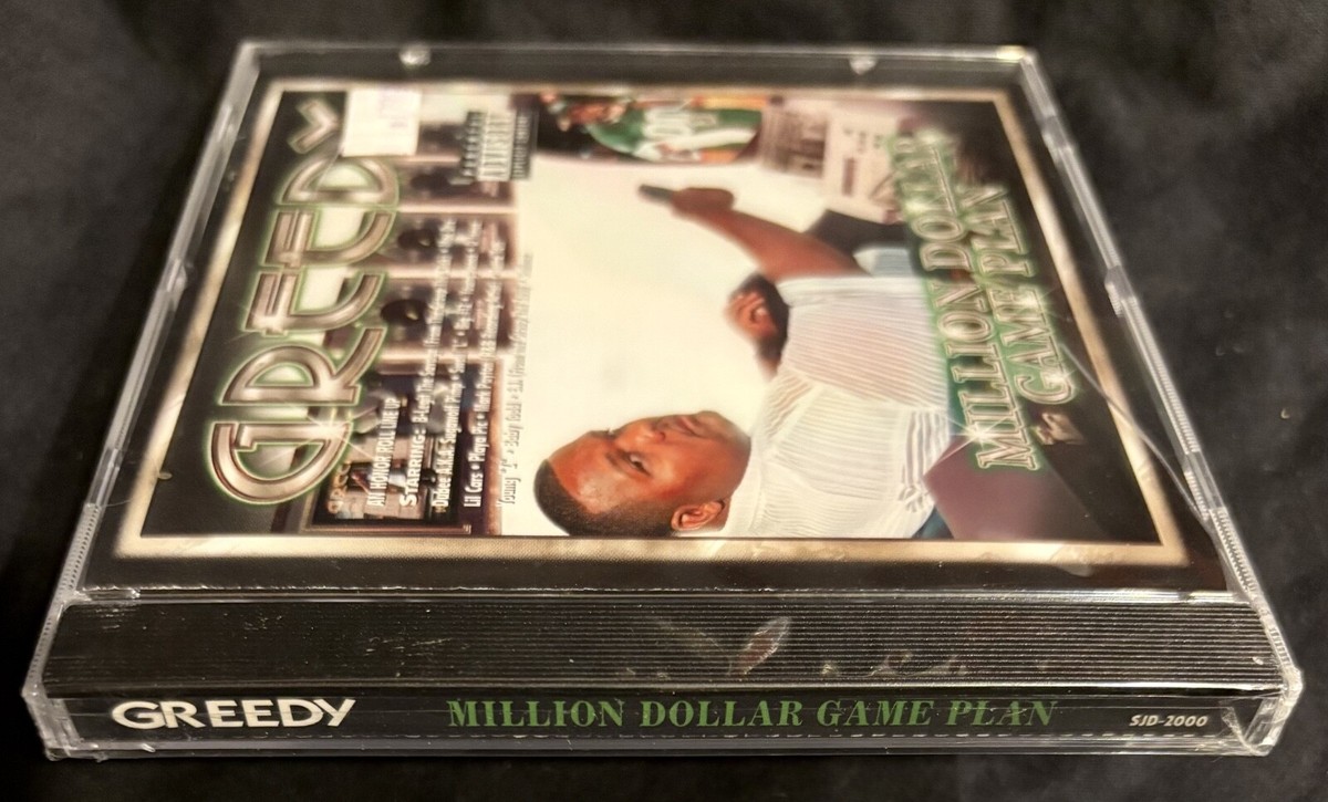 SEALED --- Greedy - Million Dollar Game Plan --- G-Funk/Gangsta 