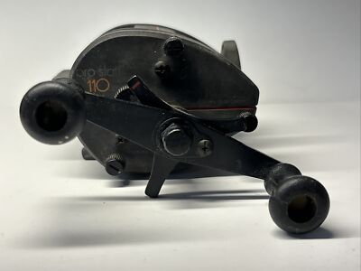 Vintage Zebco Pro Staff 110 Fishing Reel Magnetic Spool Control K8