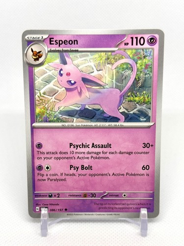 Pokemon Obsidian Flames Eevee Evolution Set 086-130- 166/197- US Seller - Picture 6 of 7