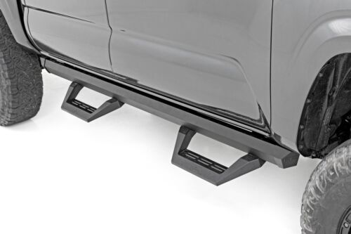 Rough Country SRX2 Adjustable Aluminum Steps for 05-23 Toyota Tacoma - 71000A