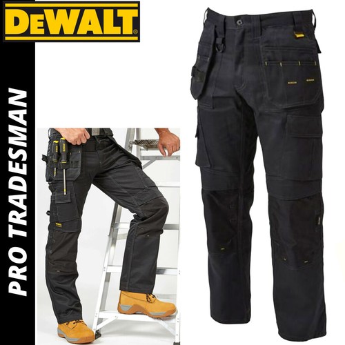 Dewalt Work Trousers - Black Pro 