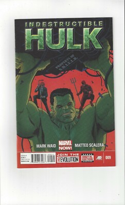 Marvel Comic The Indestructible  Hulk  No. 9 August 2013  $3.99 USA