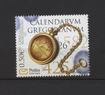 s43684 MONTENEGRO MNH** 2007  Gregorian calendar 1v