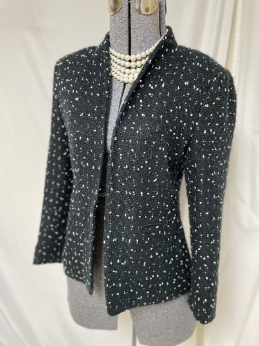 J Crew Blazer Size 2 Suit Jacket J Crew 365 Pockets Career Flecked Pattern - Picture 3 of 19