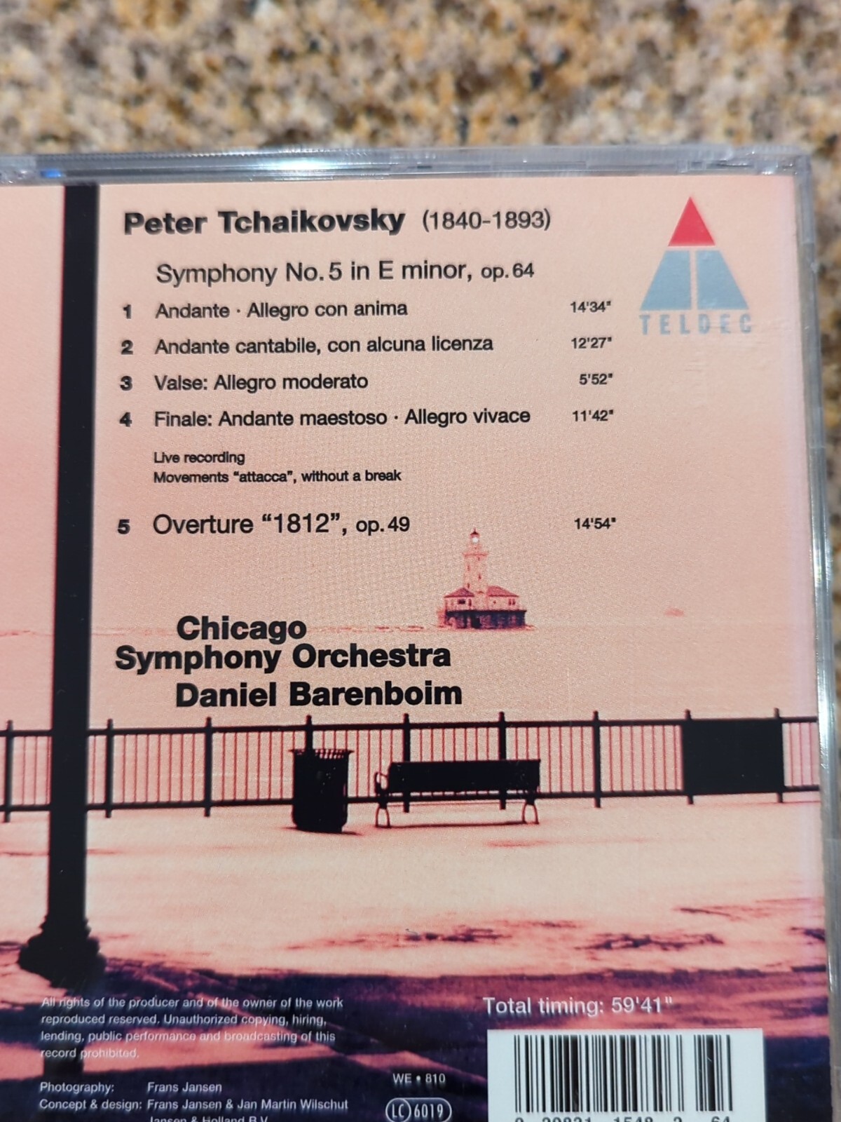 4 Classic Opera CDs Lot 58 Tchaikovsky manfred Szell Barenboim Philip