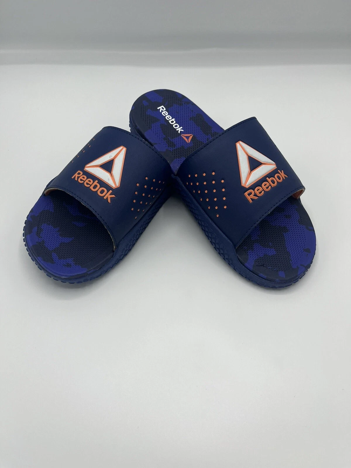 Sandali Reebok Unisex Doppia Densità Slide Footbed Nuovi con etichette Taglia 4 Sport Casual