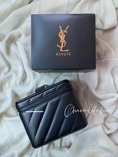 Convertedysl Beaute Black Faux Makeup Case BoxCrossbody Bag