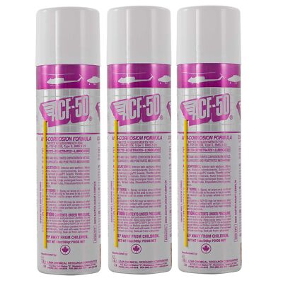 3 x ACF50 Korrosionsschutz Rostschutz Spray Roller Wohnwagen Quad Oldtimer