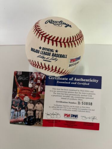 Orlando Cepeda Autographed Signed Official MLB Baseball PSA/DNA Cardinals Giants - Picture 2 of 6