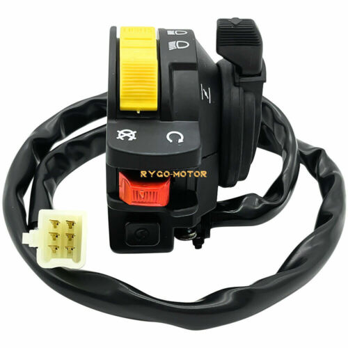 Left Handlebar Switch Start Headlight for Suzuki King Quad 300 LT-F4WDX LT-F300F - Picture 6 of 9