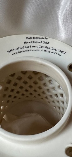 “New”Home Interiors Decorative Candle Shade Ivory “. CX9 - Picture 10 of 10