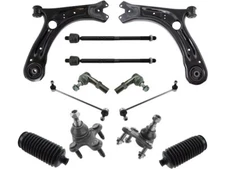 Front Control Arm Ball Joint Tie Rod and Sway Bar Link Kit fits Passat 98JGQB
