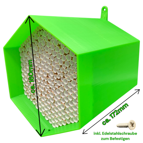 Wildbienen-Nisthilfe – absolut haltbar & wetterfest. Insektenhotel / Bienenhotel - Bild 7 von 40