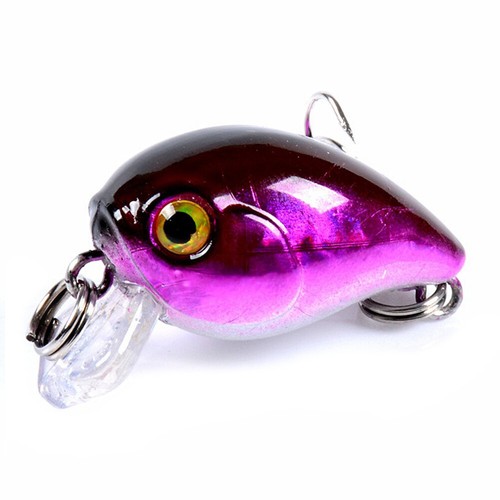 10PCS Esche da Pesca 1,5g/3cm Minnow Esche Galleggianti Plastica Laser - Foto 9 di 16