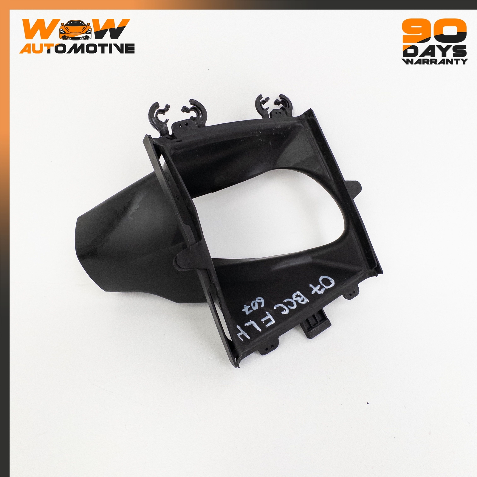 04-11 BENTLEY CONTINENTAL GTC LEFT AIR GUIDE DUCT CHARGE COOLER SEALING TAPE OEM