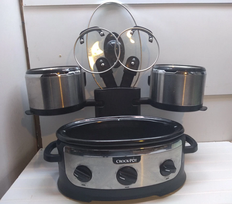 Электрический сервиз для медленноварки Crock Pot Swing & Serve 3,5 кварты, 6,5 кварты - Изображение 2 из 4