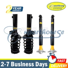 4x Front Rear Shock Struts Assy MagneRid For Audi TT TTS TTRS Quattro FWD 07-15