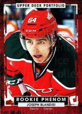 2015-16 Upper Deck Portfolio #218 Joseph Blandisi