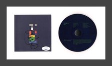 Chris Martin Coldplay Signed Autograph X&Y Framed CD Display - Ready to Hang JSA