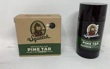 Dr Squatch Pine Tar Soap and Pine Tar Deodorant Set  NEW