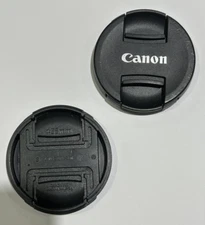 Canon 58mm Original Front Lens Cap- TOP & BOTTOM HINGE