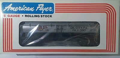 American Flyer S Scale 6-48472 PAX Pennzoil 3-Dome Tank Car #390