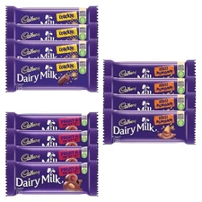 Cadbury Dairy Milk Chocolate Bar ( Fruit and Nut, Roast Almond Roast,Crackle)