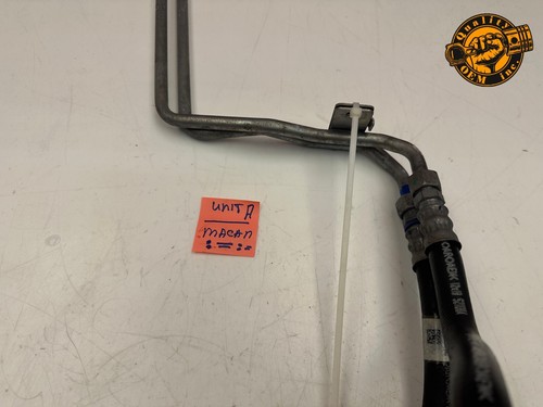 2019-2024 PORSCHE MACAN 2.0 TRANSMISSION OIL COOLER HOSE LINE PIPES OEM 16kmiles - Picture 16 of 17