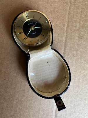 Vintage Blessing De Luxe Wind-Up Alarm Clock West Germany CHECK