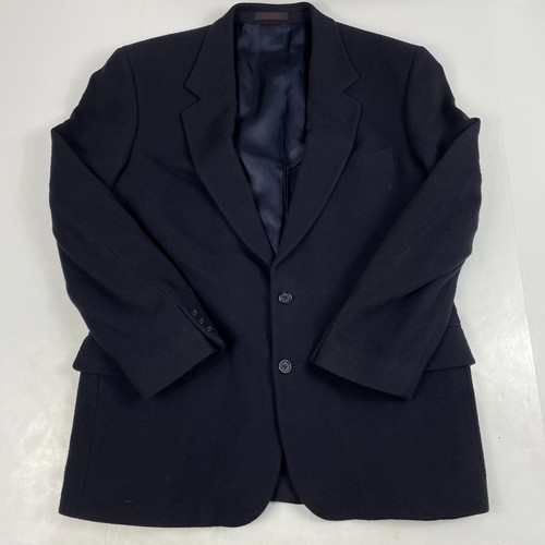 John Weitz Jacket Mens Large Blue Signature Blazer Button Up Church Preppy Soft - 第 1/12 張圖片
