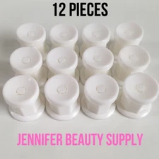 12 PLASTIC DAPPEN DISH FOR ACRYLIC LIQUID MONOMER AND ACETONE | US SELLER