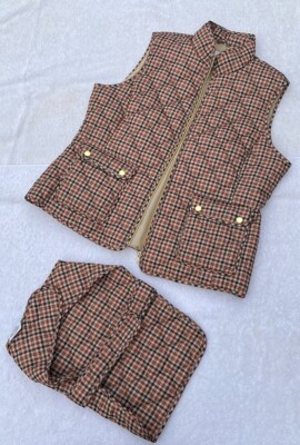 Mommy & Me St John s Bay Pet and Owner Matching Vests Size L And M