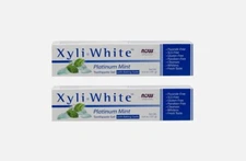 2 x NOW XyliWhite Platinum Mint Toothpaste Gel Baking Soda 6.4 oz
