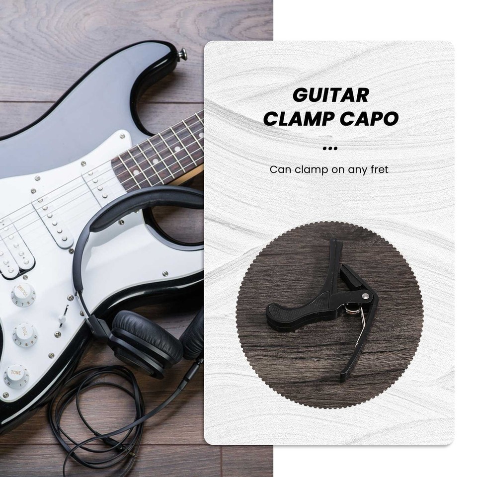 1X(Premium Change Folk Acoustic Electric Guitar Banjo Trigger Capo