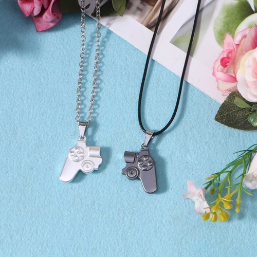 Couple Bracelets Necklaces Matching Necklace Personality Retro Jewelry - Picture 4 of 9