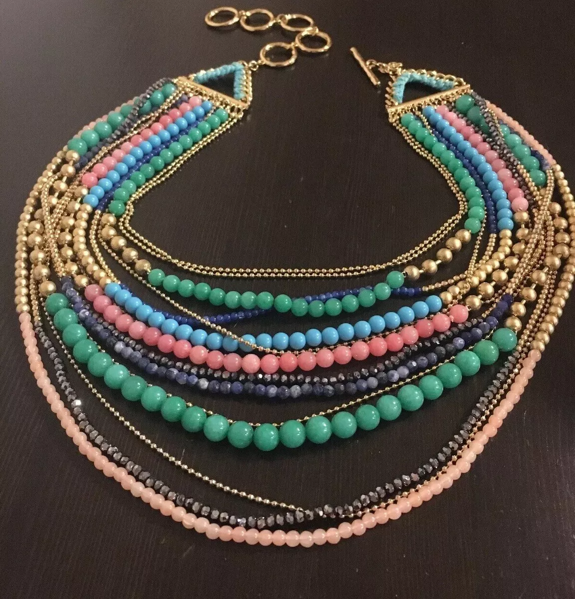 Stella and dot bib necklace clearance