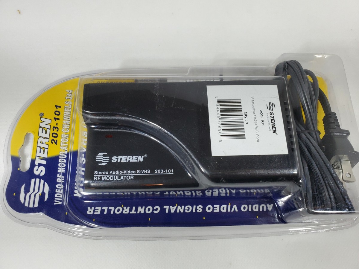 Steren RF-Modulator 203-101Designed for DVD Gaming Channels  Controller