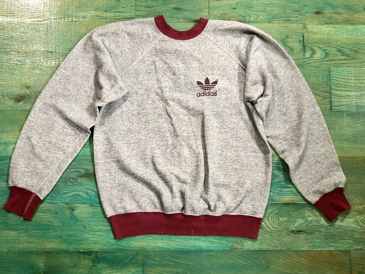 Vintage 70s Adidas Sweatshirt Trefoil TriBlend Raglan Vintage 70s Adidas Sweatshirt Trefoil TriBlend Raglan