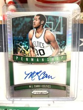 2019-20 Panini Prizm - Penmanship Silver Prizm #PM-MLC M.L. Carr (AU)
