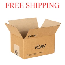 eBay-Branded Boxes With Black Color Logo 8" x 6" x 4" FREE SHIPPING USA
