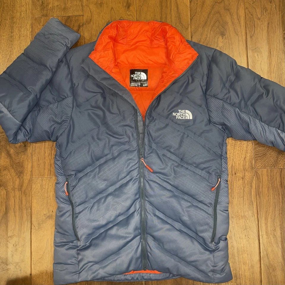 Chaqueta de Plumón North Face Fuseform Dot Matrix Azul Conquista Tri Matrix Talla Hombres Pequeña Foto 4 de 4