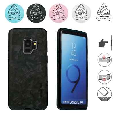 Gorilla Tech Marble Case Schutzhülle Silikon Gel Stoßfest Cover für Samsung