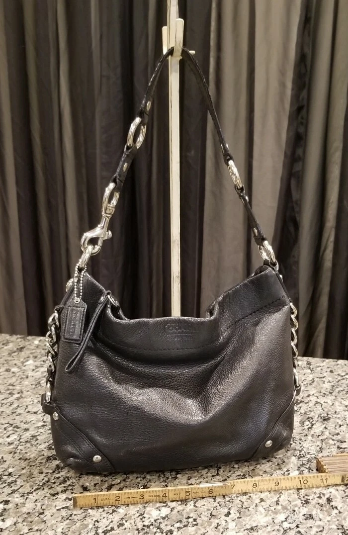 Coach Carly Leather Hobo Bag