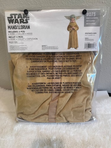 Star Wars The Mandalorian Grogu Infant Costume 18-24 Months - Picture 3 of 4