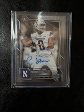 2025 Bowman Chrome U 1st Preston Stone  Autograph #BCA-PS Northwestern Wildcats