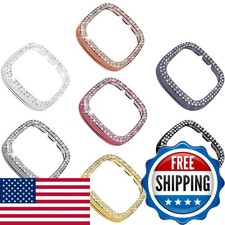 SINGEAR Bling Protector Case for Fitbit Versa 3/Sense - 7 Pack Crystal