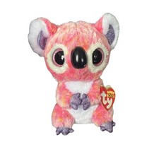 Rare Ty Beanie Boos KACEY the Pink Koala Bear 6” NEW Stuffed Animal Plush Toy