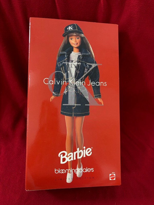 1996 Calvin Klein Jeans Barbie, Bloomingdale's Limited Edition NRFB