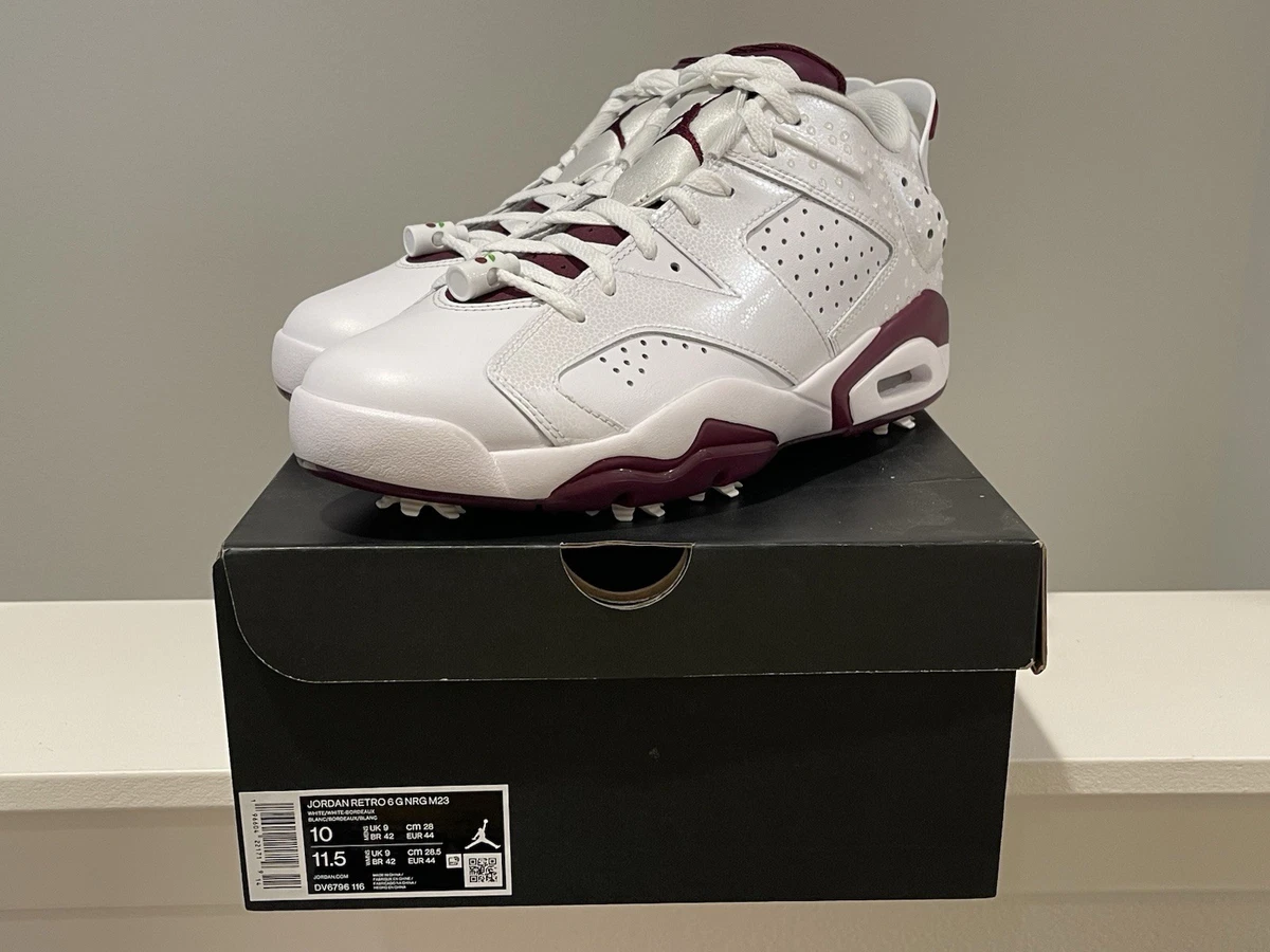 Jordan 6 Retro Golf NRG Low Bordeaux for Sale | Authenticity 